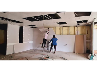 Gypsum-Partition-For-Office-Wall-Service.